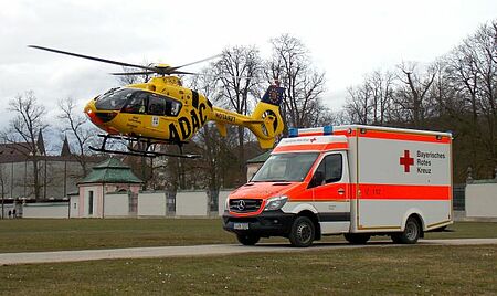 Hubschrauberlandung Eichstätt